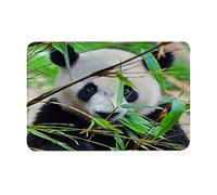 Mat 40x60cm,Non-Slip Bathroom Mat Machine-Washable,Hungry Giant Panda Bear Eating Bamboo,Ultra Soft and Water Absorbent Bath Rug for Bathroom,Tub and Shower