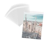 Mat Board Center 18x24 Resealable Plastic Sleeves 100 Pack - Crystal Clear Archival Bags with Flap for 18"x24" Photo Mats, Blueprints, Artwork | Acid-Free & Durable