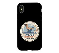 MAT BREATH FOCUS Pilates Studio Case for iPhone X/XS