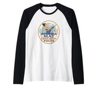 MAT Breath Focus Pilates Studio Raglan Baseball Tee