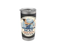 MAT Breath Focus Pilates Studio Stainless Steel Insulated Tumbler