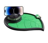 Mat De Glissement Anti-Glissement Pour Tableau De Bord De Voiture, Tapis Antidérapant De Voiture | Le Tableau De Bord Des Feuilles De Feuille De Téléphone Portable Du Téléphone Mobile | Accessoires D'