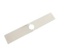 Mat for Sink Area with For Super Absorbent Diatomite Material Splash Guard Tray Designed to Soak Up Water Quickly and Protect For Kitchen or Bathroom Counters from Mess (White)