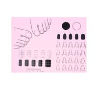 Mat - Nail Training Mat, Silicone Nail Table Pads, Manicure Protector | Nail Manicure Tools, Nail Stamping Mat,