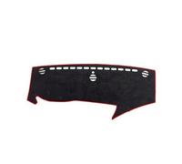 Mat Non-Slip Car Dashboard Cover Dash Mat For Chrysler For Voyager For Pacifica Minivan 2017-2025 Pad Sunshade Cushion Sunshield Anti-UV NVNZMFPPW(Left Red)