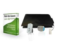 Mat-On-Guard IP-300ng. NOW -- MEDICALLY DISINFECTED AND SEALED -- Floor Sensor Mat for the Elderly and Dementia Care patients. Wireless with DUAL portable and plugin alarm receivers.
