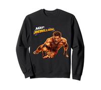 Mat Rebellion Wrestling Power Art Sweatshirt