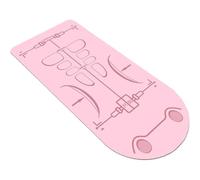 MAT ROLLER AB - AB Roller Exercise Mat | Extra Long Abdominal Knee Mat | Super Thick Sound Isolation Protect the Yoga Mat of Joints | Thick Pad