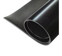 Mat Silicone Rubber Sheet Mat， 1pc Black Silicone Rubber Sheet 500x500x(0.5-6) mm(500x500x2mm)