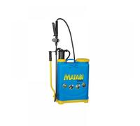Matabi - Manual Backpack Sprayer - 16L - Fibreglass Lance - 3 Positions Pressure Regulator - Padded Straps - Garden, Orchard and Agriculture - Super Green 16 - Made in Europe
