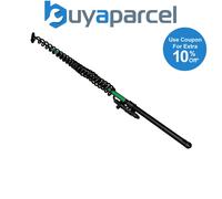 Telescopic Lance for Overhead Spraying - 5.4m - Made from Fibreglass - Foldable in Sections - Fits Most Sprayers - Garden and Outdoor Areas - Made in Europe, Black