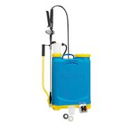 Matabi Super Agro 16-16L Garden Sprayer - Brass Lance and 4 Nozzles | Manual Sulfator with Pressure Regulator and 1.3 m Hose - Fumigar Backpack