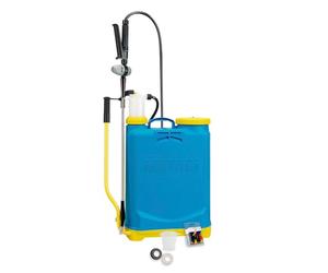 Matabi Super Agro 16-16L Garden Sprayer - Brass Lance and 4 Nozzles | Manual Sulfator with Pressure Regulator and 1.3 m Hose - Fumigar Backpack