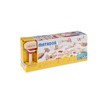 Matador 11222 E222 Building Kit for Ages 5 and Above, Wood-Coloured, Colourful