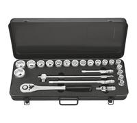 Matador Socket Wrench Set 1/2" Reversible Ratchet Steel Box 41149230