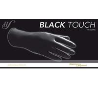 Matador Black Touch Hairdressing Reusable Washable Gloves 10-Piece, Medium