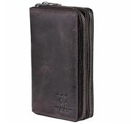 MATADOR Madrid Women's Leather Wallet with Elegant Gift Box, Elegant Wallet with RFID Blocker, Luxury Women Wallet Many Card Slots, Dark brown, MADRID CLASSIC, MADRID CLASSIC