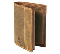 MATADOR® Men's Purse Women's Wallet with RFID Protection, Hunter Brown, Standard, Retro