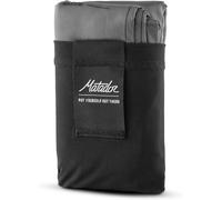 Matador Pocket Blanket 4.0 - Black (Seats 2-4); Lightweight Picnic Blanket with