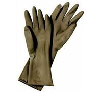 Matador Reusable Latex Hairdressing Gloves, Size 7, Black