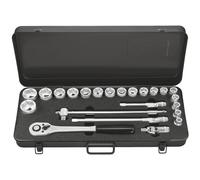 Matador Socket Wrench Set 1/2" Reversible Ratchet Steel Box 41149230