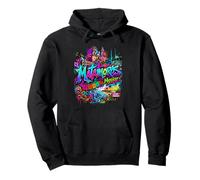 Matamoros City Mexico Street Art Skyline Souvenir Pullover Hoodie