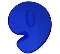 MATANA - 10" Non-Stick Baking Cake Moulds, Birthday Number 9 - Silicone, BPA Free (9)