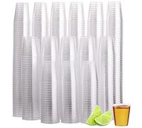 MATANA 500 Plastic Shot Glasses 30ml Clear - Reusable Shot Cups | 1oz Shot Glasses · BPA Free, Shatterproof · For Jelly Shots, Sample Tasting, Parties, Birthdays, Stag & Hen Parties
