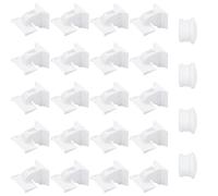 MATANA chuckle - 20 Self Adhesive Magnetic Child Proof Safety Locks with 4 Keys - Cabinets & Drawers| Easy Install - No Screws or Drilling