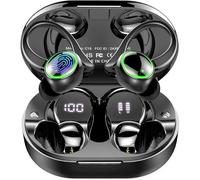 Matast Wireless Earbuds, Sports Bluetooth 5.4 Headphones, 4 ENC Noise Canceling Mic 6D Stereo Headphones, In Ear buds with Earhooks, IPX7 Waterproof Wireless Earphones for Sport/Running/Gym