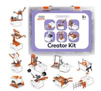 MatataStudio Creator Kit for VinciBot Robot (Robot Sold Separately) | DIY Science Experiment Kit with 434+ Building Blocks & 20 Cases, School STEM Education for Kids 8-12