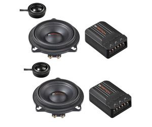 Match 2 way 4 " Component speaker upgrade fit BMW 5 series F10 F11 F18 2010-2017