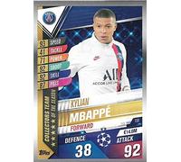 MATCH ATTAX 101 2019/20 KYLIAN MBAPPE TEAM OF THE SEASON CARD