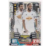 Match Attax 2014 2015 14/15 Duo Trading Card(s) You Select (Wayne Rooney 424) (Amat & Williams Defensive Duo 417)