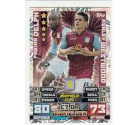 Match Attax 2014 2015 14/15 Duo Trading Card(s) You Select (Wayne Rooney 424) (Delph & Westwood Midfield Duo 402)