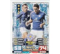 Match Attax 2014 2015 14/15 Duo Trading Card(s) You Select (Wayne Rooney 424) (Drinkwater & James Midfield Duo 408)