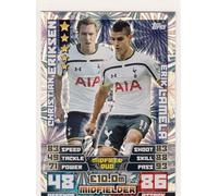 Match Attax 2014 2015 14/15 Duo Trading Card(s) You Select (Wayne Rooney 424) (Eriksen & Lamela Midfield Duo 418)