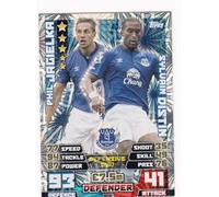 Match Attax 2014 2015 14/15 Duo Trading Card(s) You Select (Wayne Rooney 424) (Jagielka & Distin Defensive Duo 406)