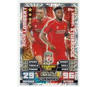 Match Attax 2014 2015 14/15 Duo Trading Card(s) You Select (Wayne Rooney 424) (Lambert & Sturridge Forward Duo 409)