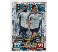 Match Attax 2014 2015 14/15 Duo Trading Card(s) You Select (Wayne Rooney 424) (Mulumbu & Gardner Midfield Duo 419)