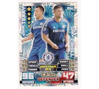 Match Attax 2014 2015 14/15 Duo Trading Card(s) You Select (Wayne Rooney 424) (Terry & Cahill Defensive Duo 404)