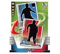 Match Attax 2014/2015 Injury - Substitute 14/15 Tactic Card