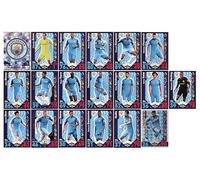 Match Attax 2016/17 Manchester City 19 Card Team Set Includes Away Kit