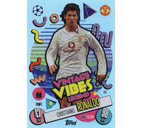 Match Attax 2024 2025 Cristiano Ronaldo Vintage Vibes