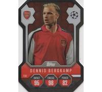 Match Attax 2024 2025 Dennis Bergkamp Chrome Pro Elite Trading Card