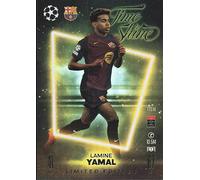 Match Attax 2024 2025 Lamine Yamal Limited Edition Time to Shine Trading Card