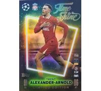Match Attax 2024 2025 Trent Alexander-Arnold Time to Shine Limited Edition TTS13 Trading Card