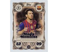Match Attax 2025 2026 Lionel Messi Magic Memories Trading Card