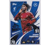 Match Attax 2025 2026 Man of the Match Wildcard Trading Card(s) You Select Trading Card (Jeremie Frimpong 316)
