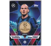 Match Attax 2025 2026 UCL Medal Winner Trading Card(s) You Select (Wesley Sneijder UCLW-WS)
